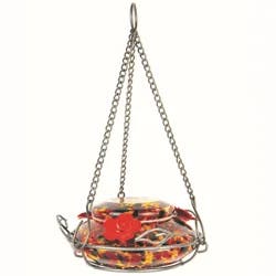 Nature's Way Bird Products Artisan Gravity Hummingbird Feeder 7.5" - Blush Crackle