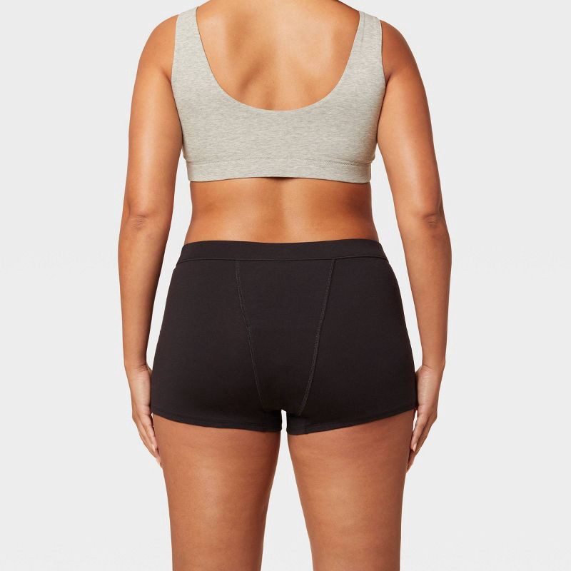 Thinx for All Women's Moderate Absorbency Boy Shorts Period