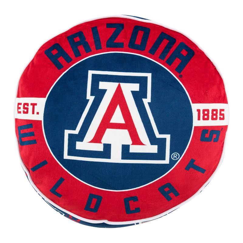 slide 1 of 3, 15" NCAA Arizona Wildcats Plush Cloud Pillow, 1 ct