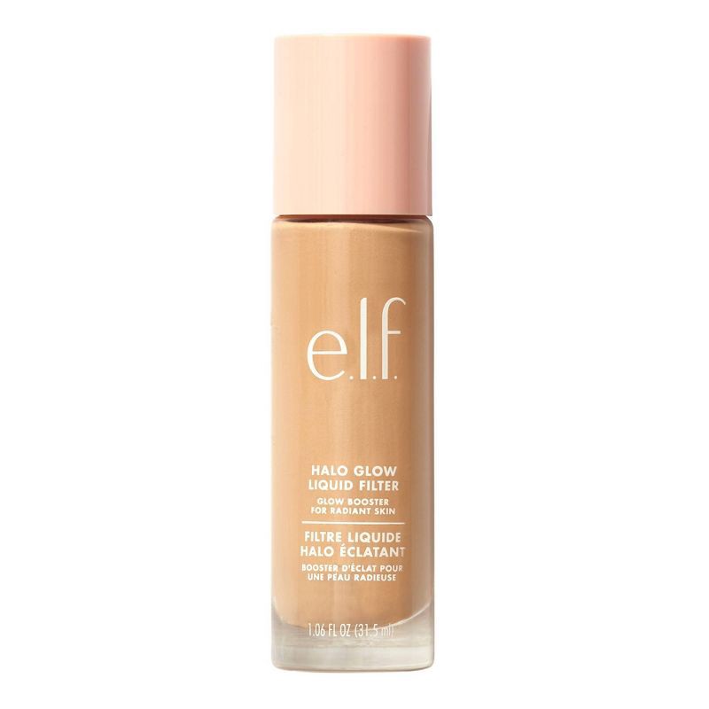 slide 12 of 13, e.l.f. Halo Glow Liquid Filter Highlighter - 5 Medium/Tan - 1.06 fl oz, 1.06 fl oz