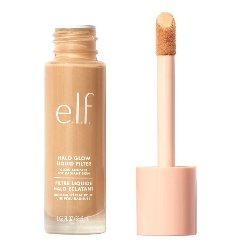 slide 1 of 13, e.l.f. Halo Glow Liquid Filter Highlighter - 5 Medium/Tan - 1.06 fl oz, 1.06 fl oz