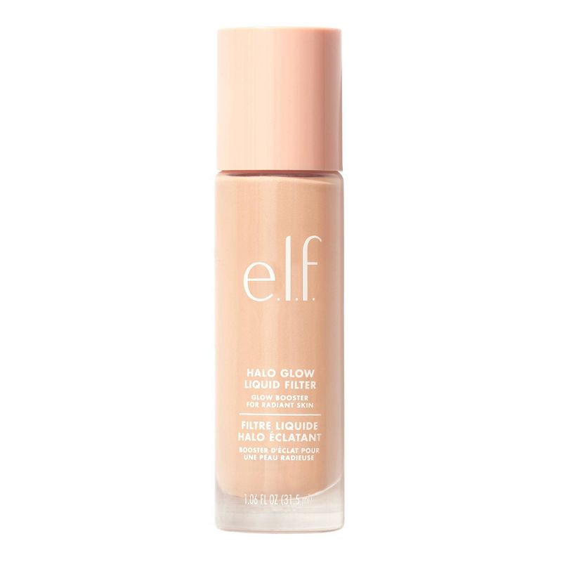 slide 8 of 9, e.l.f. Halo Glow Liquid Filter Highlighter - 1 Fair - 1.06 fl oz, 1.06 fl oz