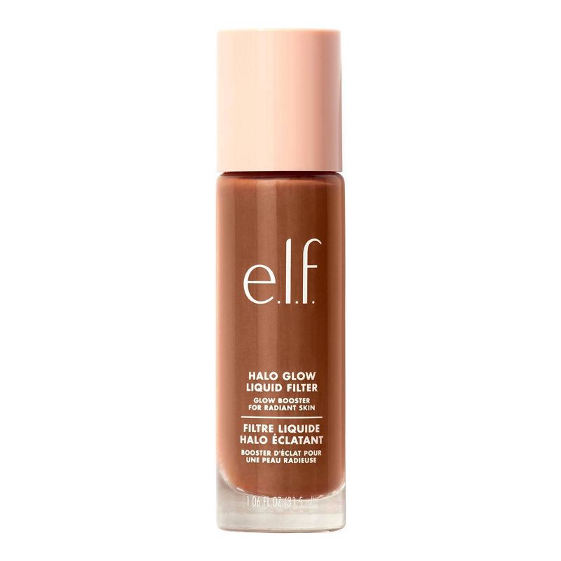 slide 13 of 14, e.l.f. Halo Glow Liquid Filter Highlighter - 7 Deep/Rich - 1.06 fl oz, 1.06 fl oz