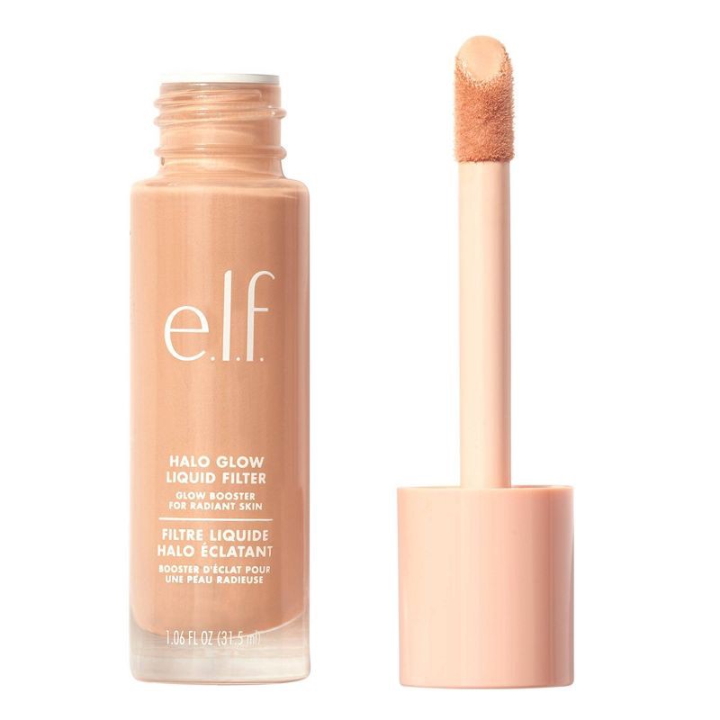 slide 1 of 9, e.l.f. Halo Glow Liquid Filter Highlighter - 3 Light/Medium - 1.06 fl oz, 1.06 fl oz