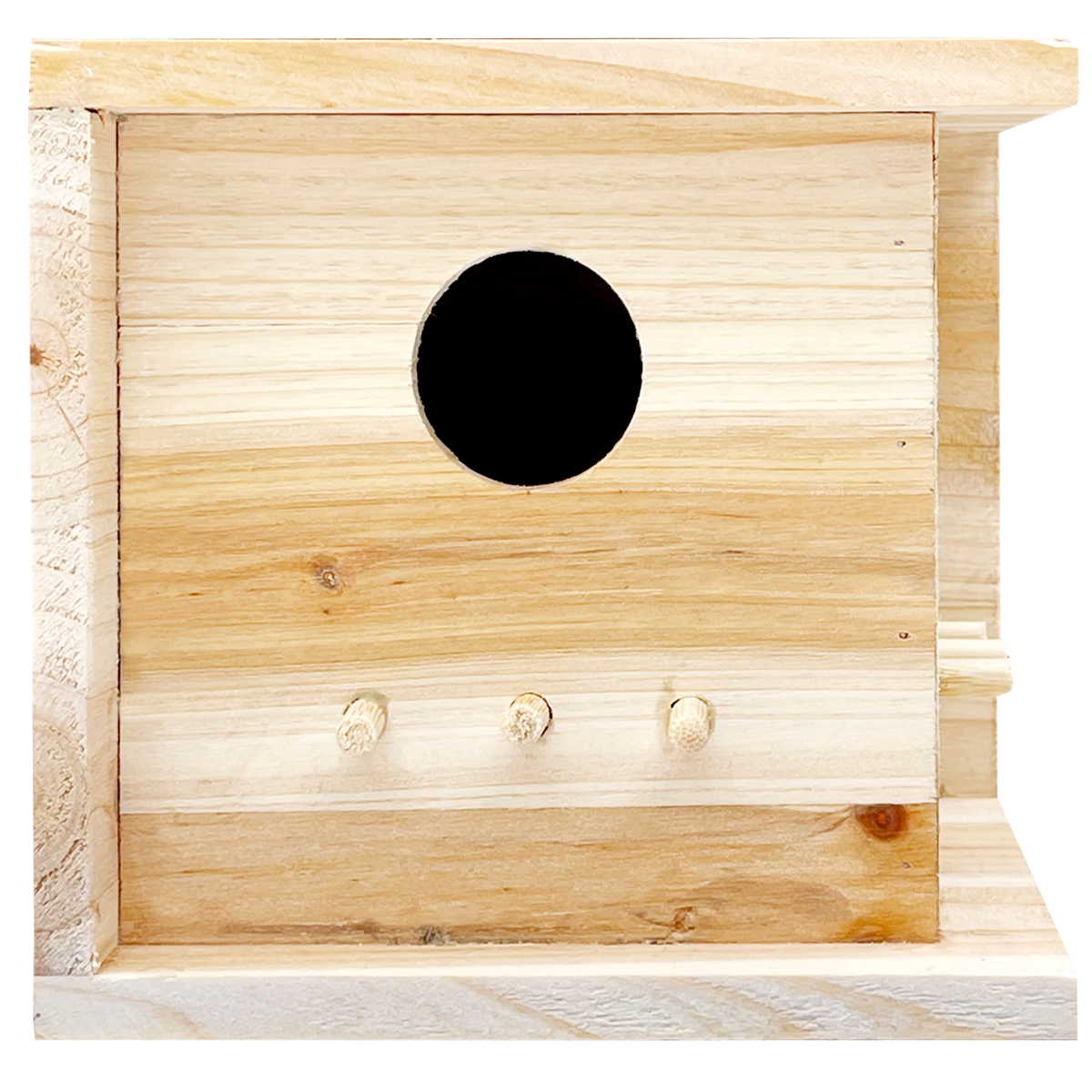 slide 1 of 1, Modern - Cube Birdhouse, 1 ct
