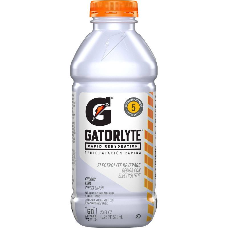 slide 1 of 4, Gatorade RTD Gatorade Gatorlyte Cherry Lime Sports Drink - 20 fl oz Bottle, 20 fl oz