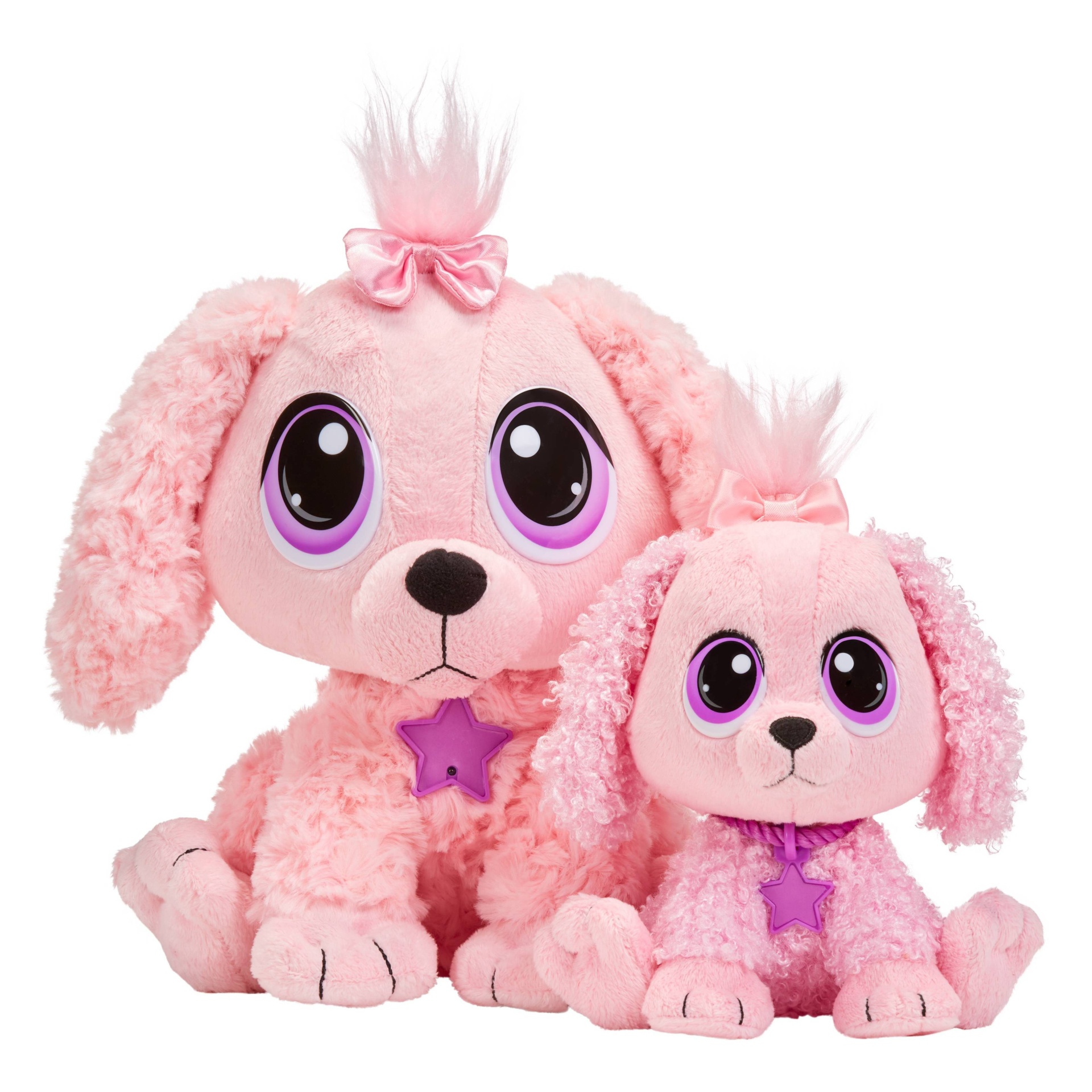 slide 1 of 5, MGA Entertainment Rescue Tales Adoptable Mom & Pup - Pink Poodle, 1 ct