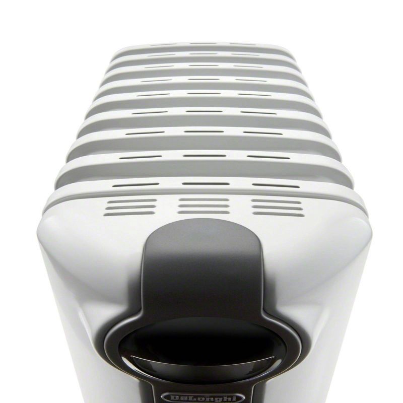 slide 3 of 11, DeLonghi Radiator Heater: Oil Filled, Electric Space Heater, Indoor Use, Programmable Timer, 3 Settings, 1500W, ETL Listed, 1 ct