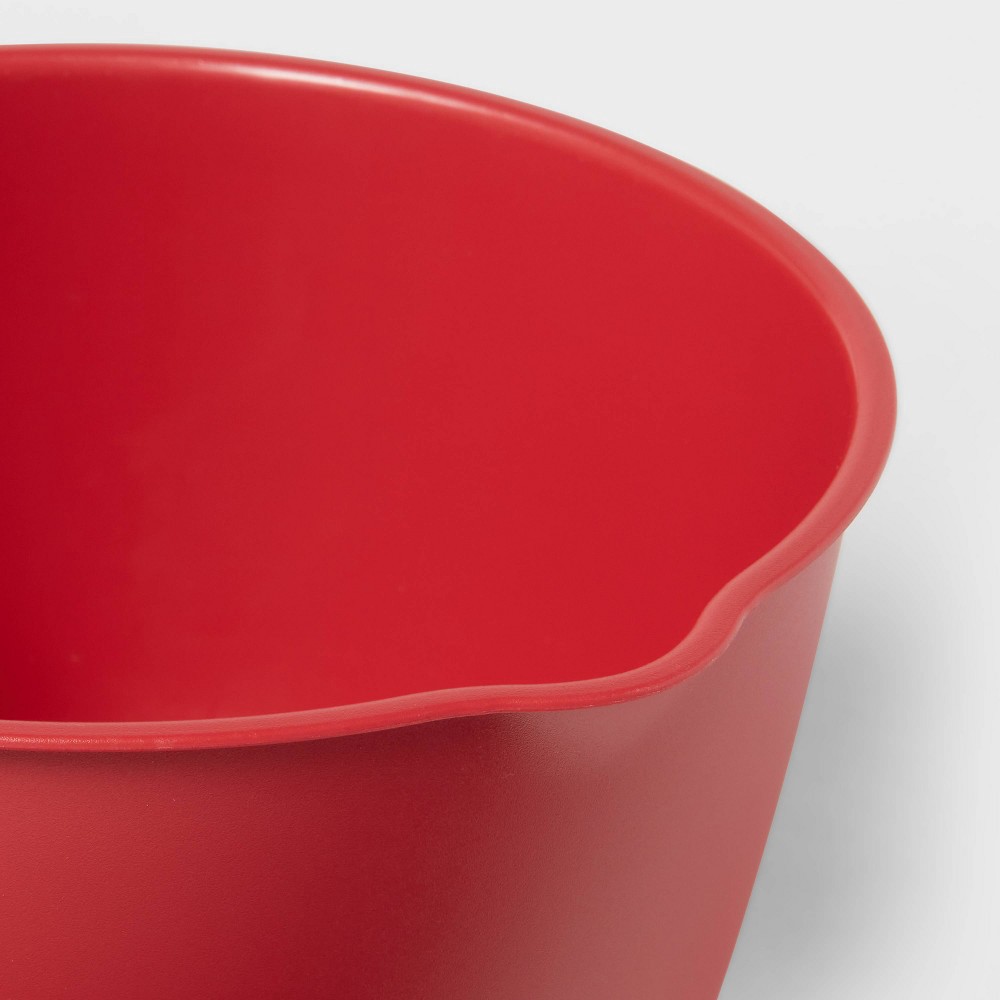 slide 3 of 3, Mixing Bowl Red - Room Essentials, 1 ct