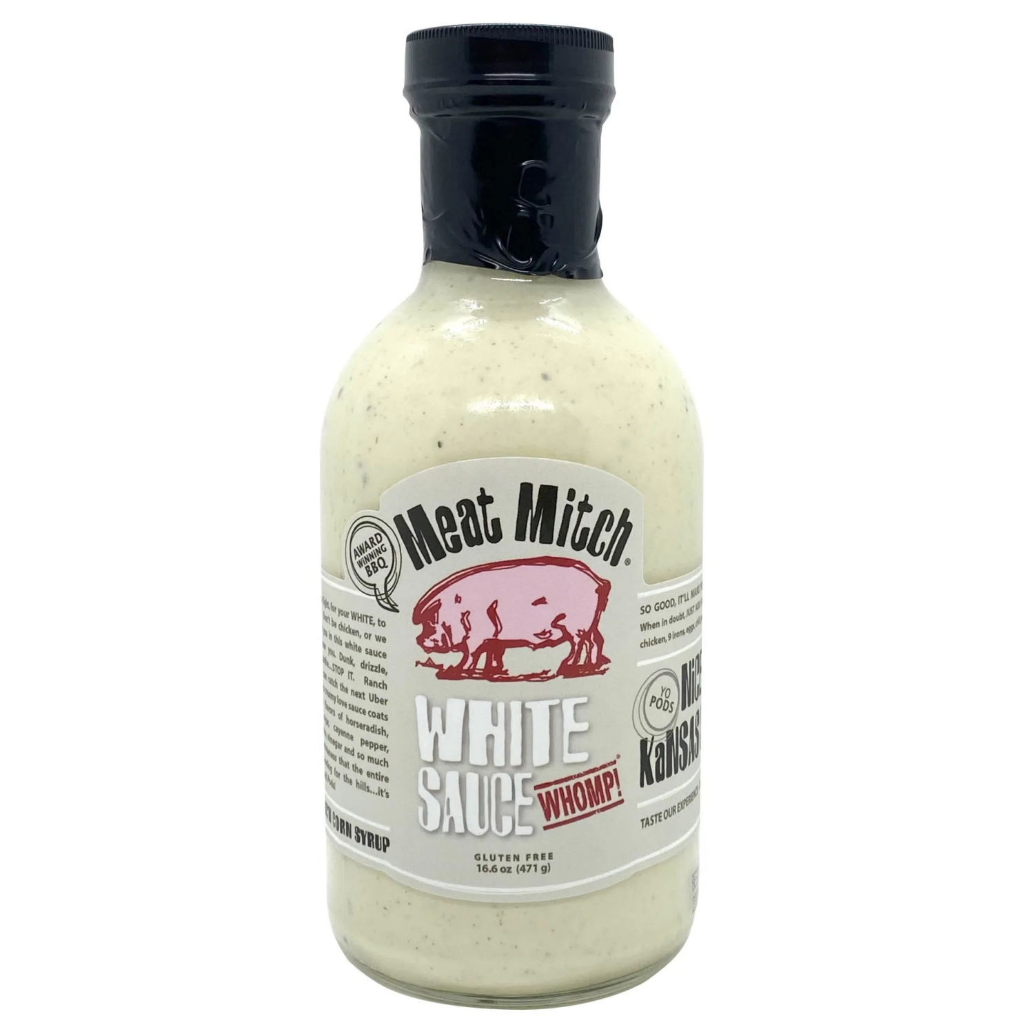 slide 1 of 2, Meat Mitch White Sauce 16 oz, 16 oz