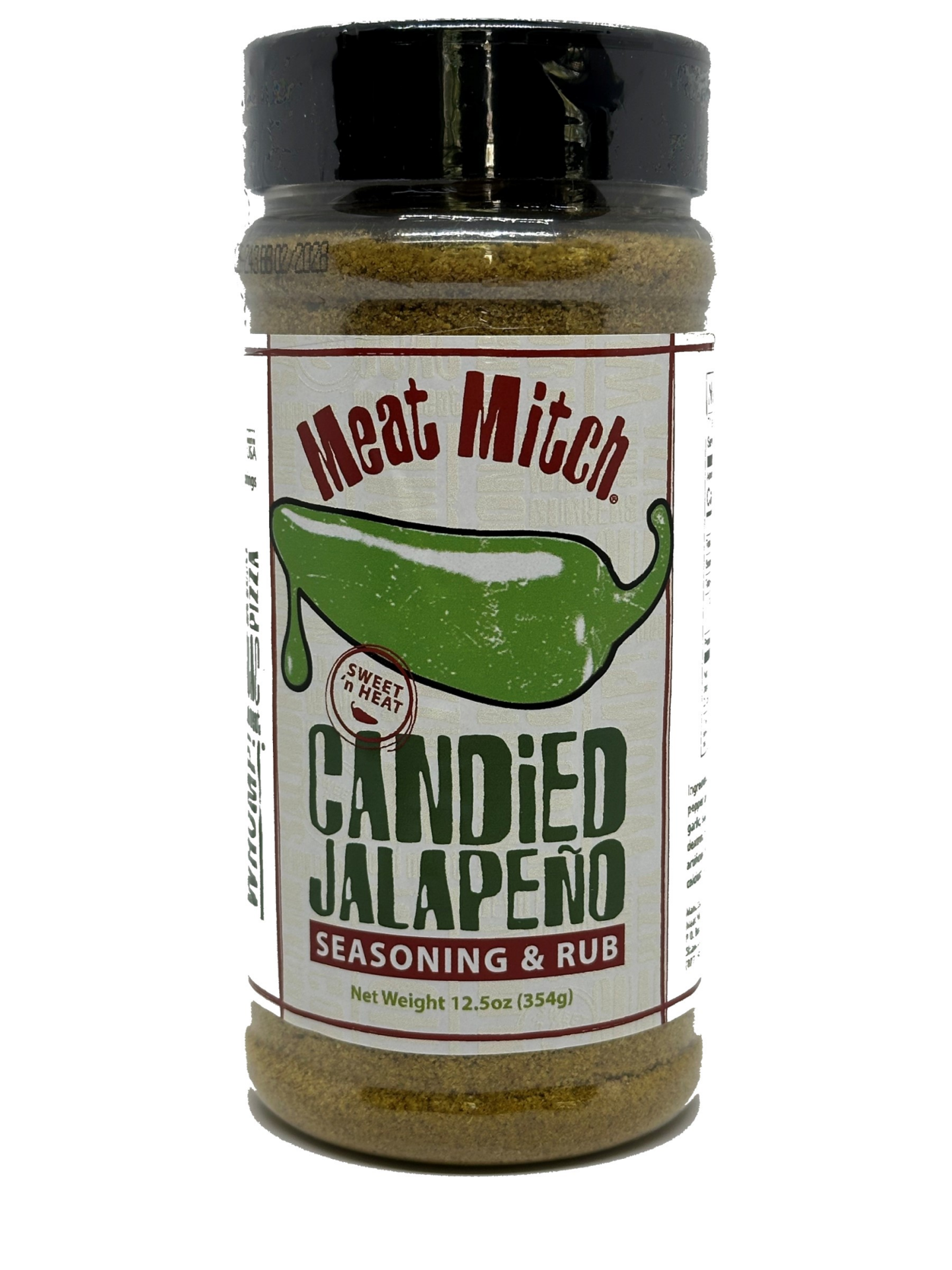 slide 1 of 2, Meat Mitch Candied Jalapeno Rub, 12.5oz, 12.5 oz