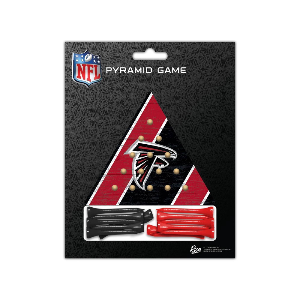 slide 3 of 3, NFL Atlanta Falcons Pyramid Peg Game, 1 ct