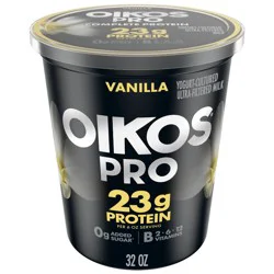 Oikos Pro Vanilla Greek Yogurt - 23g Protein 32oz
