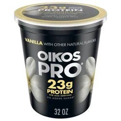 Oikos Pro Vanilla Greek Yogurt - 23g Protein 32oz