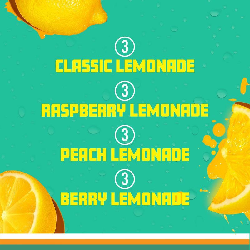 slide 4 of 10, Sparkling Ice Lemonade Variety Pack - 12pk/17 fl oz Bottles, 12 ct; 17 fl oz