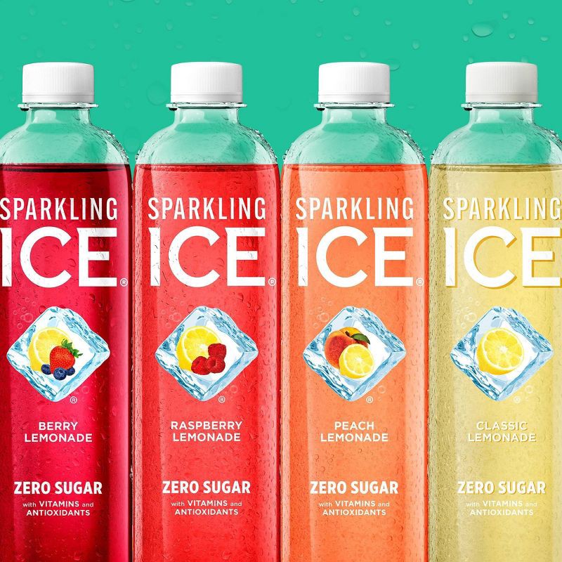 slide 5 of 10, Sparkling Ice Lemonade Variety Pack - 12pk/17 fl oz Bottles, 12 ct; 17 fl oz