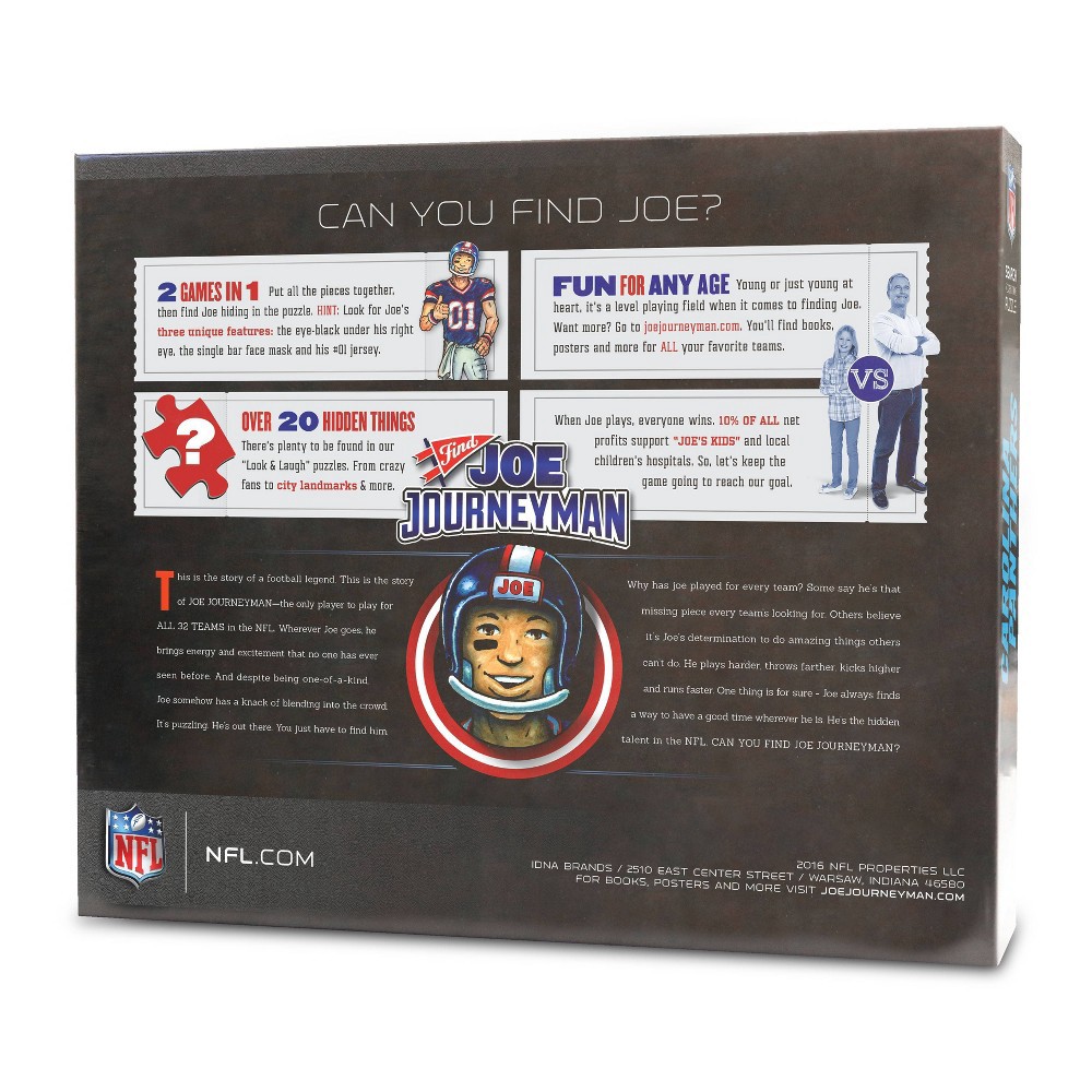 slide 2 of 4, NFL Carolina Panthers Joe Journeyman 500pc Puzzle, 500 ct