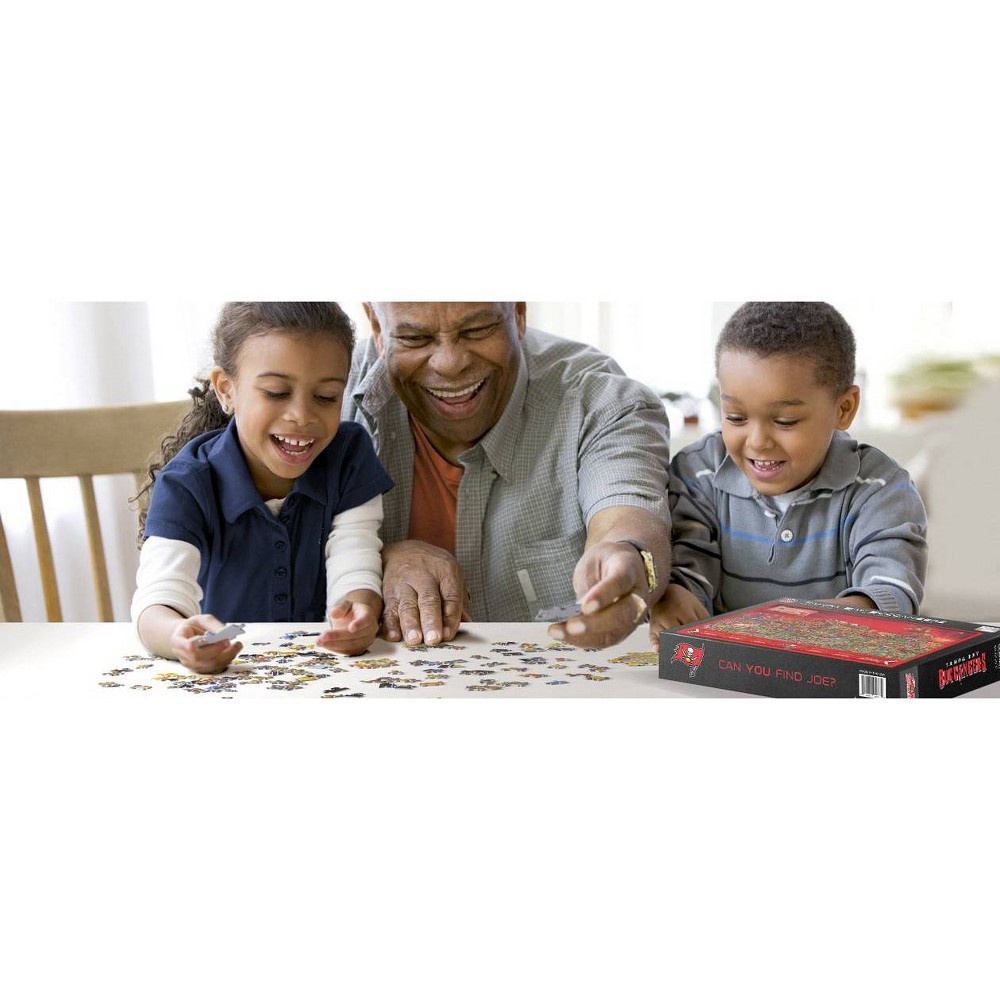 slide 3 of 4, NFL Tampa Bay Buccaneers Joe Journeyman 500pc Puzzle, 500 ct