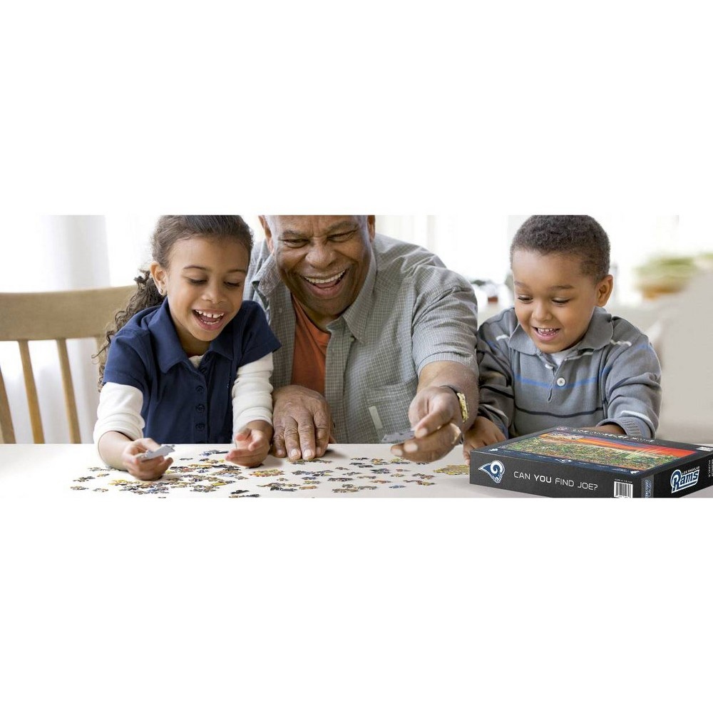 slide 3 of 4, NFL Los Angeles Rams Joe Journeyman 500pc Puzzle, 500 ct