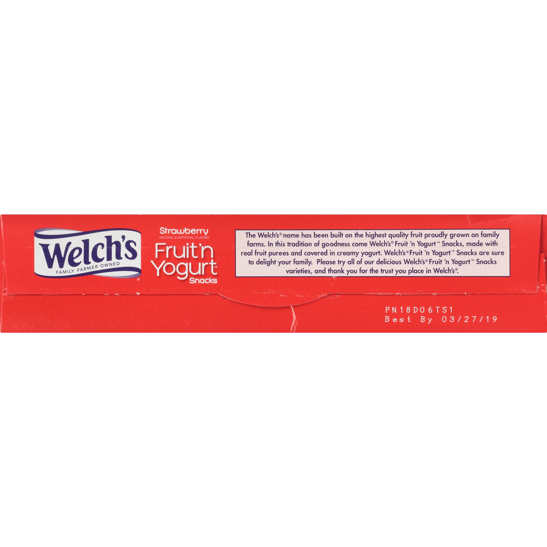 slide 4 of 9, Welch's Strawberry Fruit 'n Yogurt Snacks 8-0.8 oz. Pouches, 8 ct; 08 oz