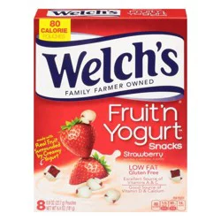 Welch's Strawberry Fruit 'n Yogurt Snacks 8-0.8 oz. Pouches