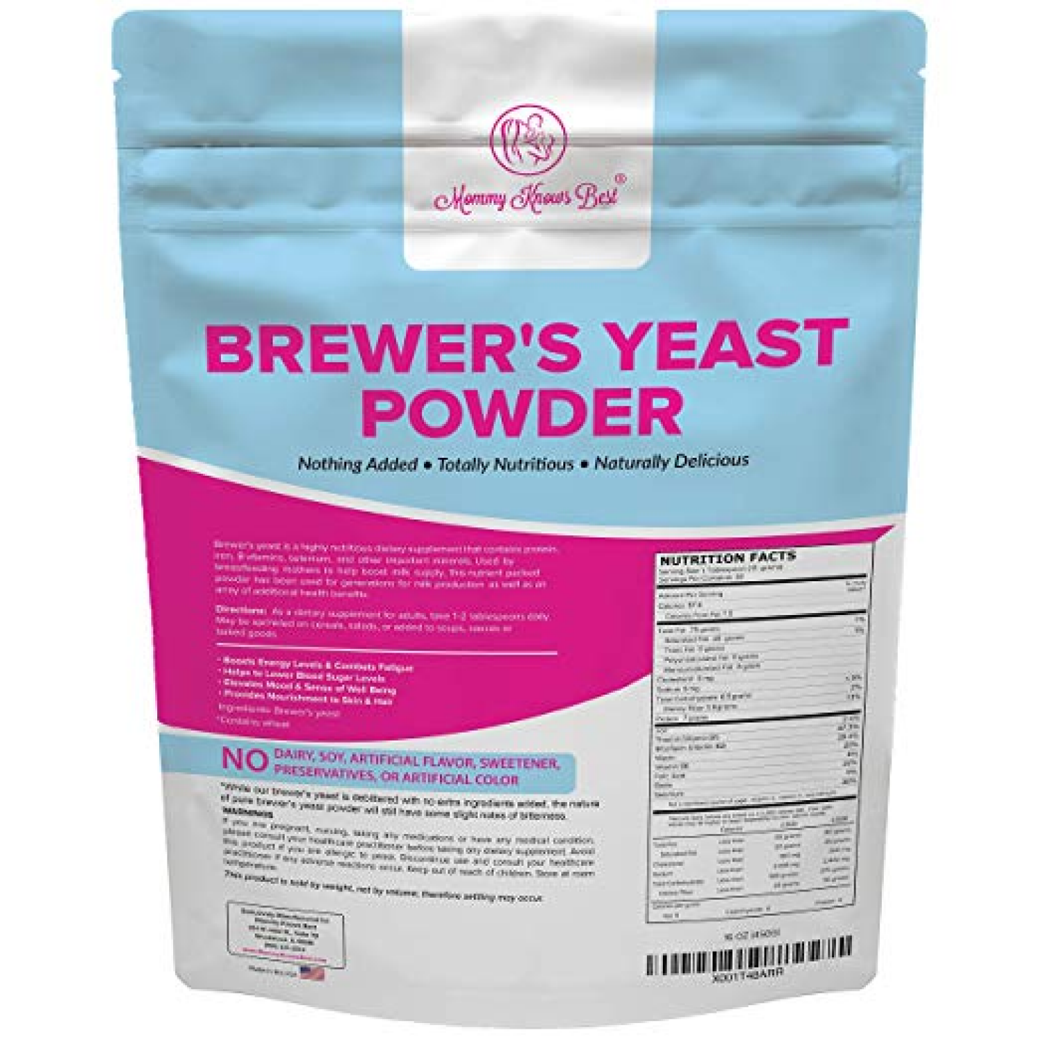 slide 2 of 2, Mommy Knows Best Mommy Knws Best Brewers Yeast Powder 15Oz, 15 oz