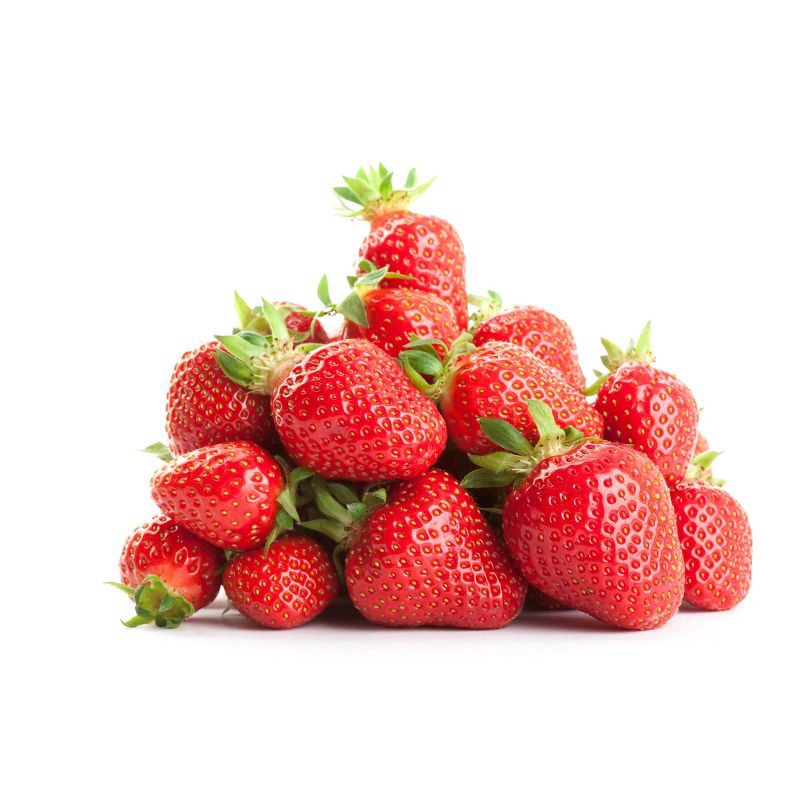 slide 1 of 4, Organic Strawberries - 16oz, 16 oz