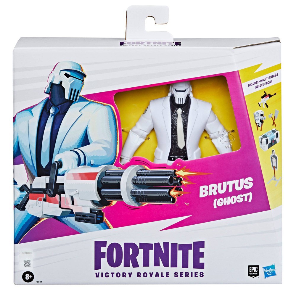 slide 7 of 7, Hasbro Fortnite Victory Royale Series Brutus (Ghost) Action Figure, 1 ct