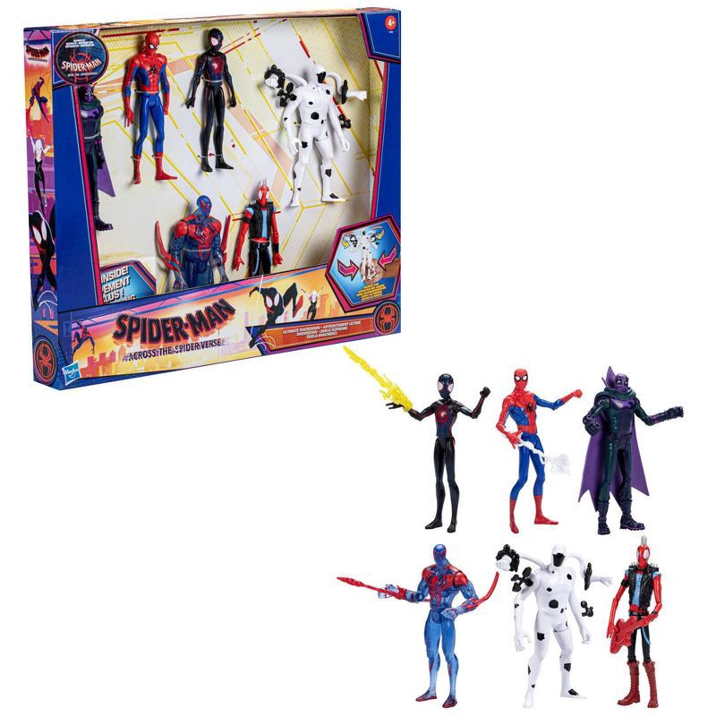 slide 3 of 4, Marvel Spider-Man Ultimate Showdown Action Figure Set - 6pk (Target Exclusive), 6 ct