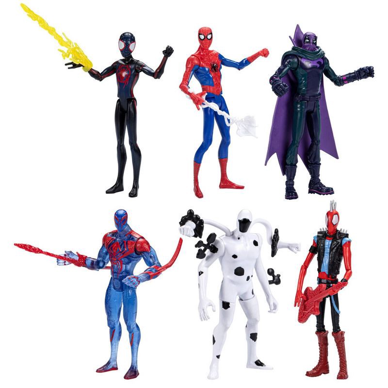 slide 1 of 4, Marvel Spider-Man Ultimate Showdown Action Figure Set - 6pk (Target Exclusive), 6 ct