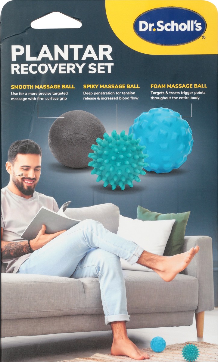 slide 2 of 11, Dr. Scholl's Plantar Recovery Set 1 ea, 1 ct