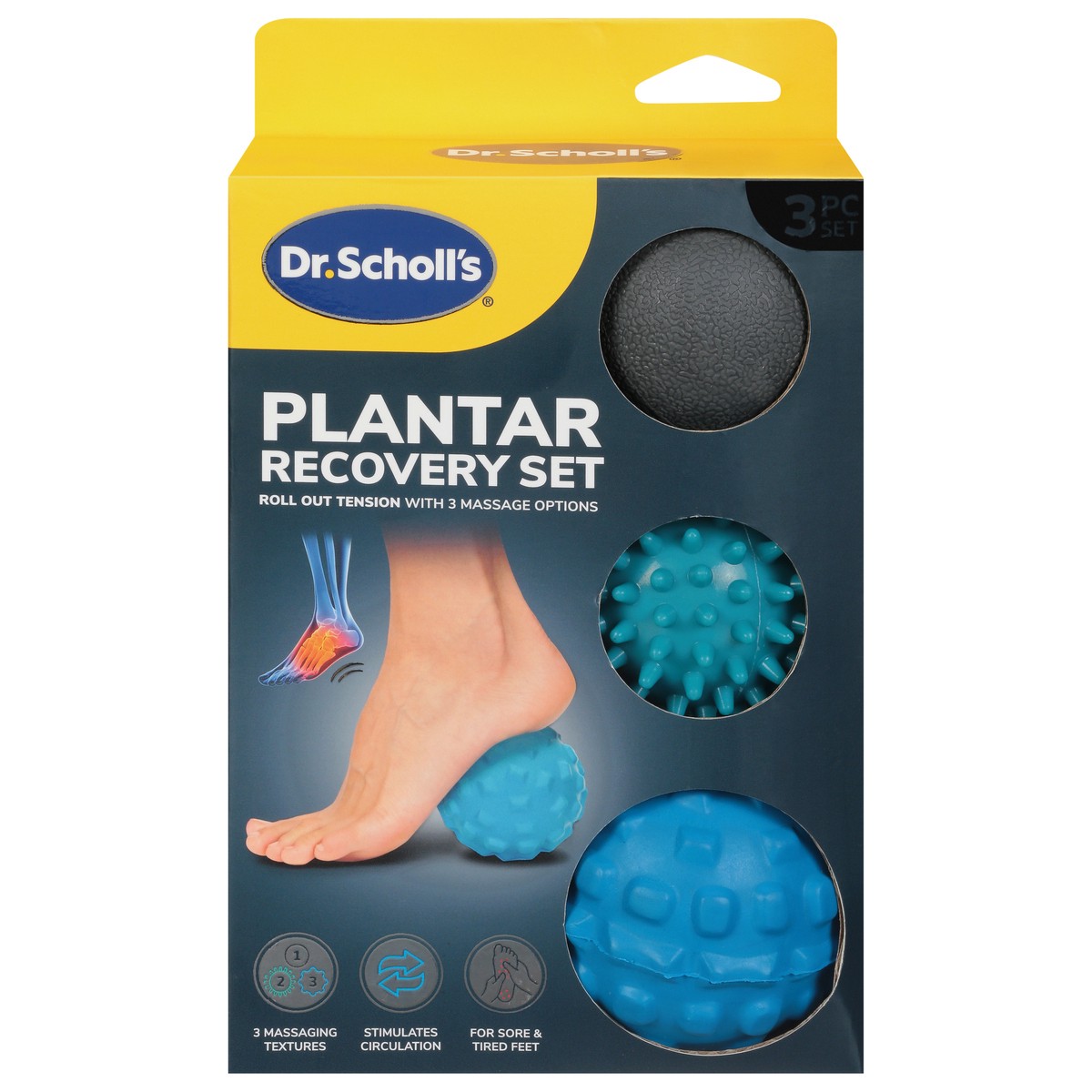 slide 6 of 11, Dr. Scholl's Plantar Recovery Set 1 ea, 1 ct