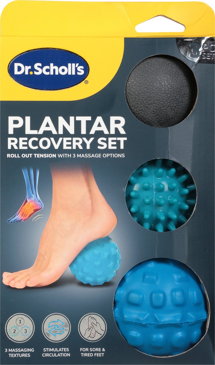 slide 10 of 11, Dr. Scholl's Plantar Recovery Set 1 ea, 1 ct