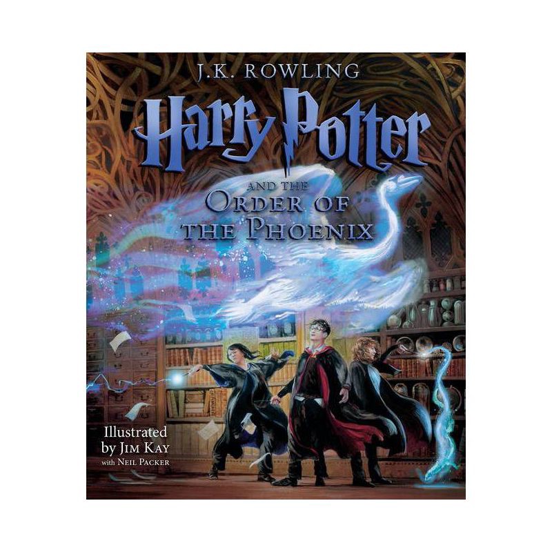 slide 1 of 1, Scholastic Harry Potter and the Order of the Phoenix: The Illustrated Edition (Harry Potter, Book 5) (Illustrated Edition) - by J K Rowling (Hardcover), 1 ct