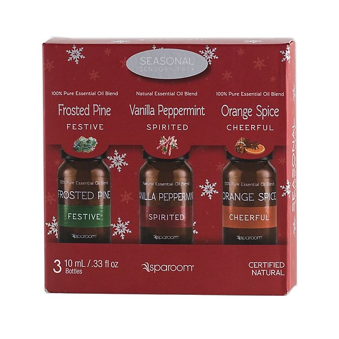 slide 2 of 3, SpaRoom Seasonal Sensory Essential Oils, 3 ct