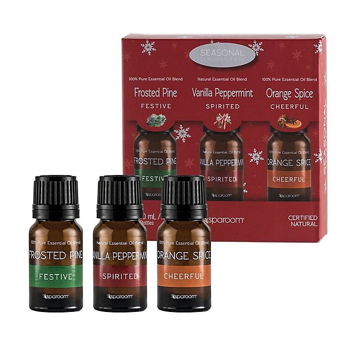 slide 3 of 3, SpaRoom Seasonal Sensory Essential Oils, 3 ct