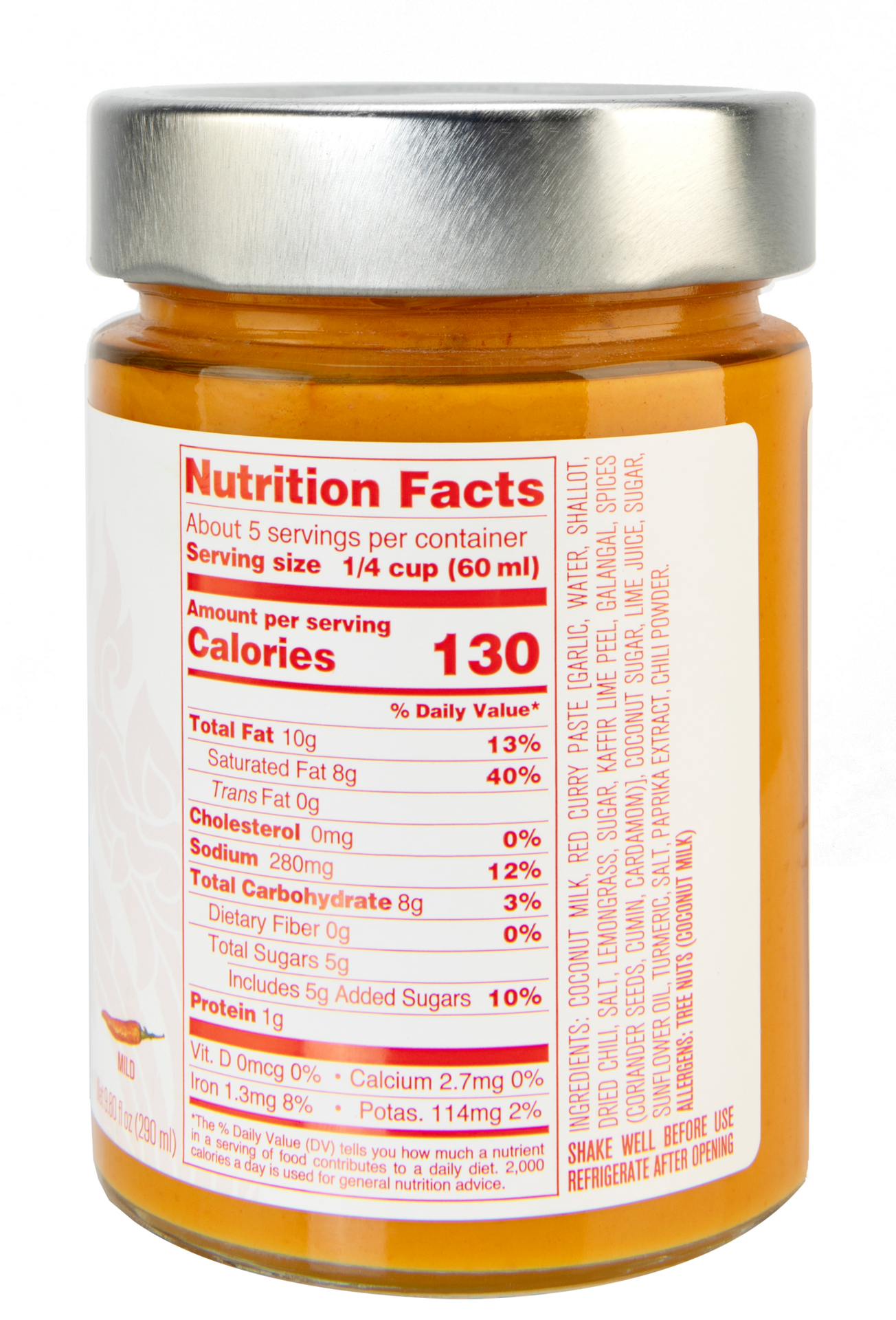 slide 2 of 3, Watcharee's Thai Red Curry Sauce 9.8 fl oz, 9.8 fl oz