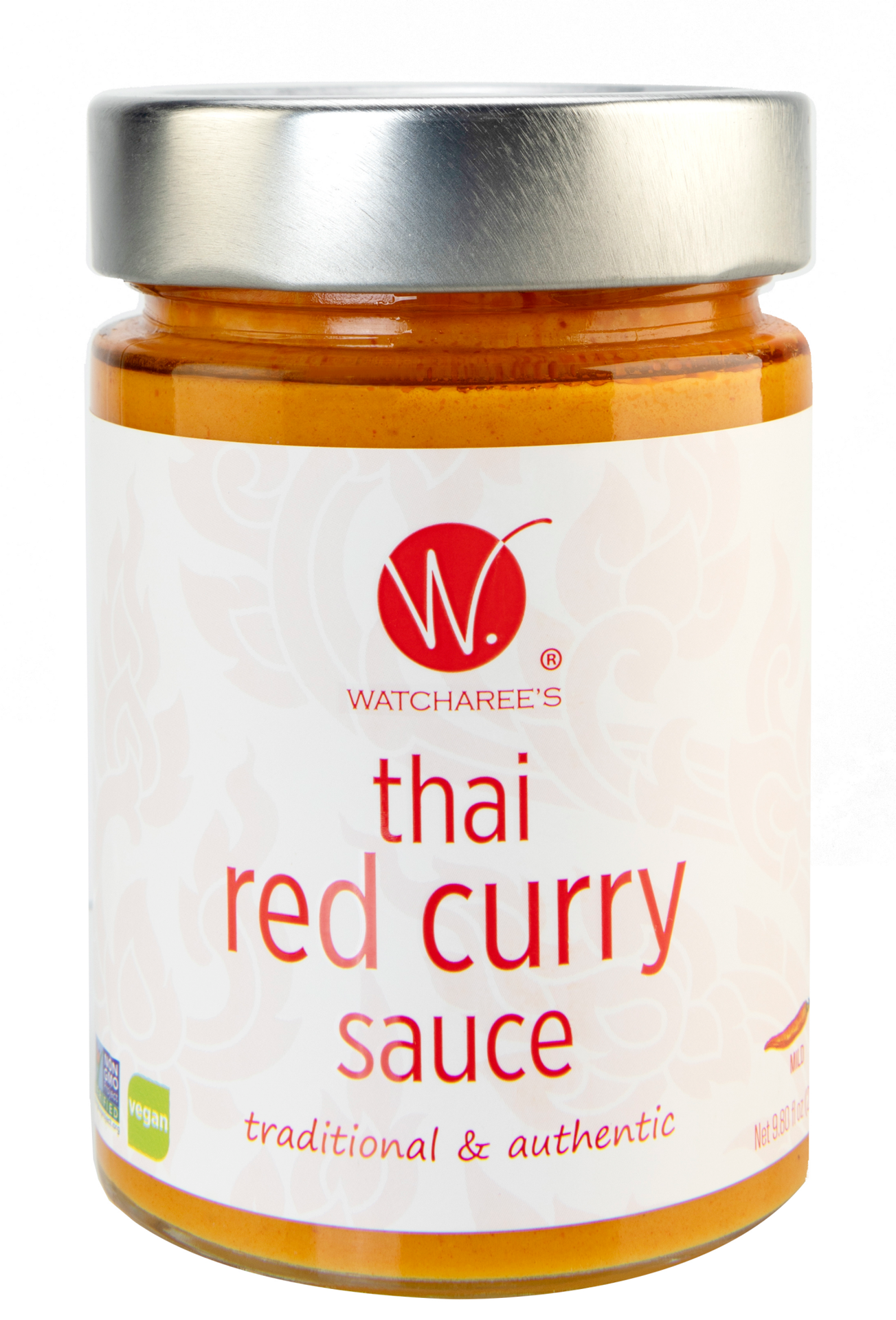 slide 1 of 3, Watcharee's Thai Red Curry Sauce 9.8 fl oz, 9.8 fl oz