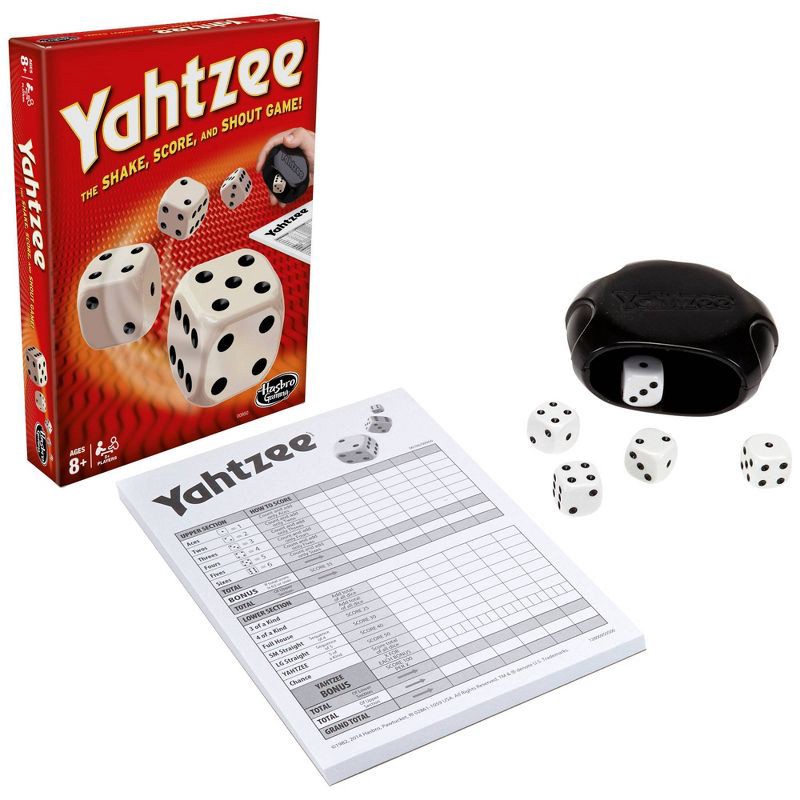 slide 3 of 5, Hasbro Gaming Yahtzee Classic Game, 1 ct