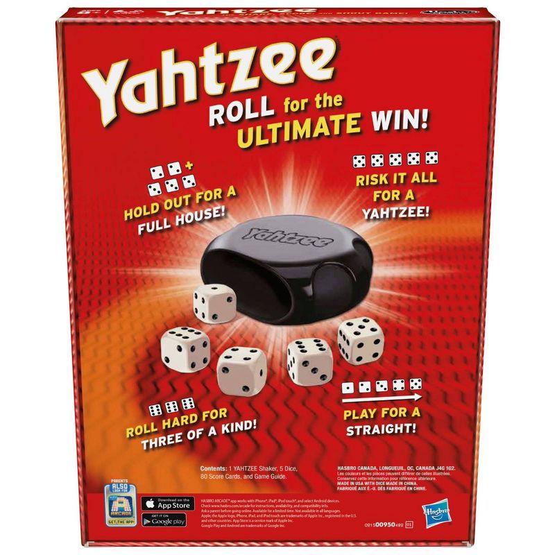 slide 4 of 5, Hasbro Gaming Yahtzee Classic Game, 1 ct