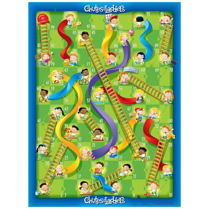 slide 5 of 9, Hasbro Gaming Chutes & Ladders Board Game, 1 ct