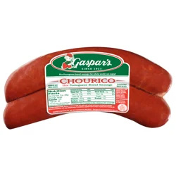 Gaspar's Hot Chourico Sausage - 2 ct