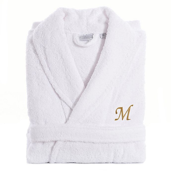 slide 5 of 5, Linum Home Textiles Small/Medium Turkish Cotton Terry Unisex Bathrobe - White, 1 ct