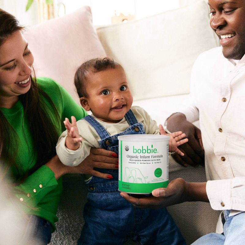 slide 8 of 10, Bobbie Organic Original Infant Formula Powder - 24oz, 24 oz