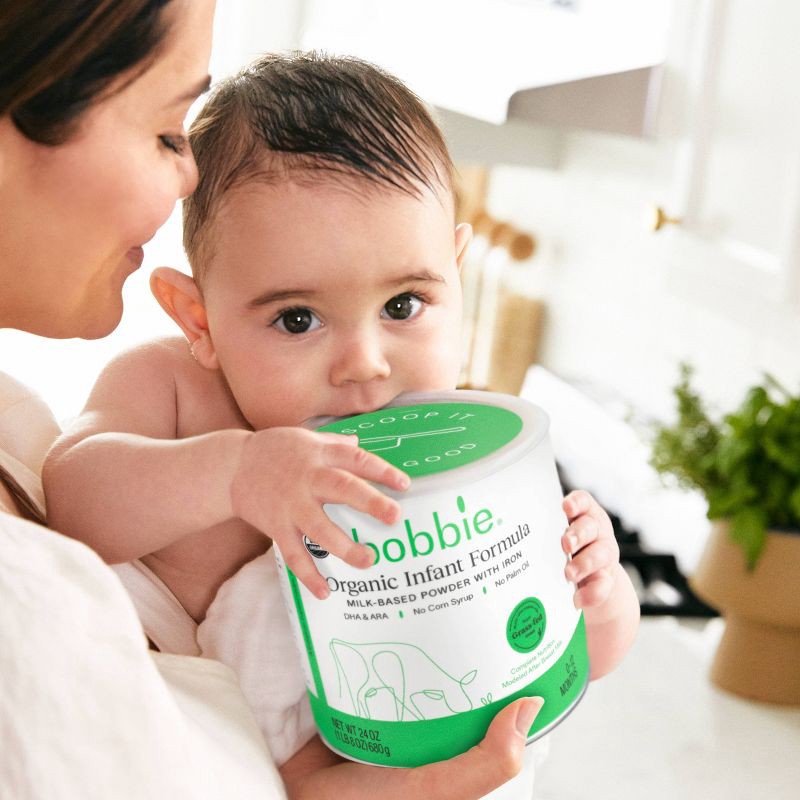 slide 9 of 10, Bobbie Organic Original Infant Formula Powder - 24oz, 24 oz