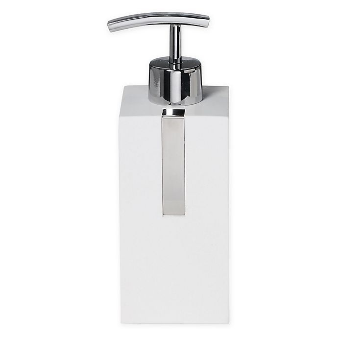 slide 1 of 1, Roselli Trading Houston Street Lotion Pump Dispenser - White, 1 ct