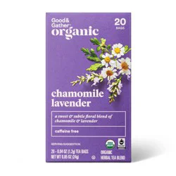 Organic Chamomile Lavender Tea - 20ct - Good & Gather™