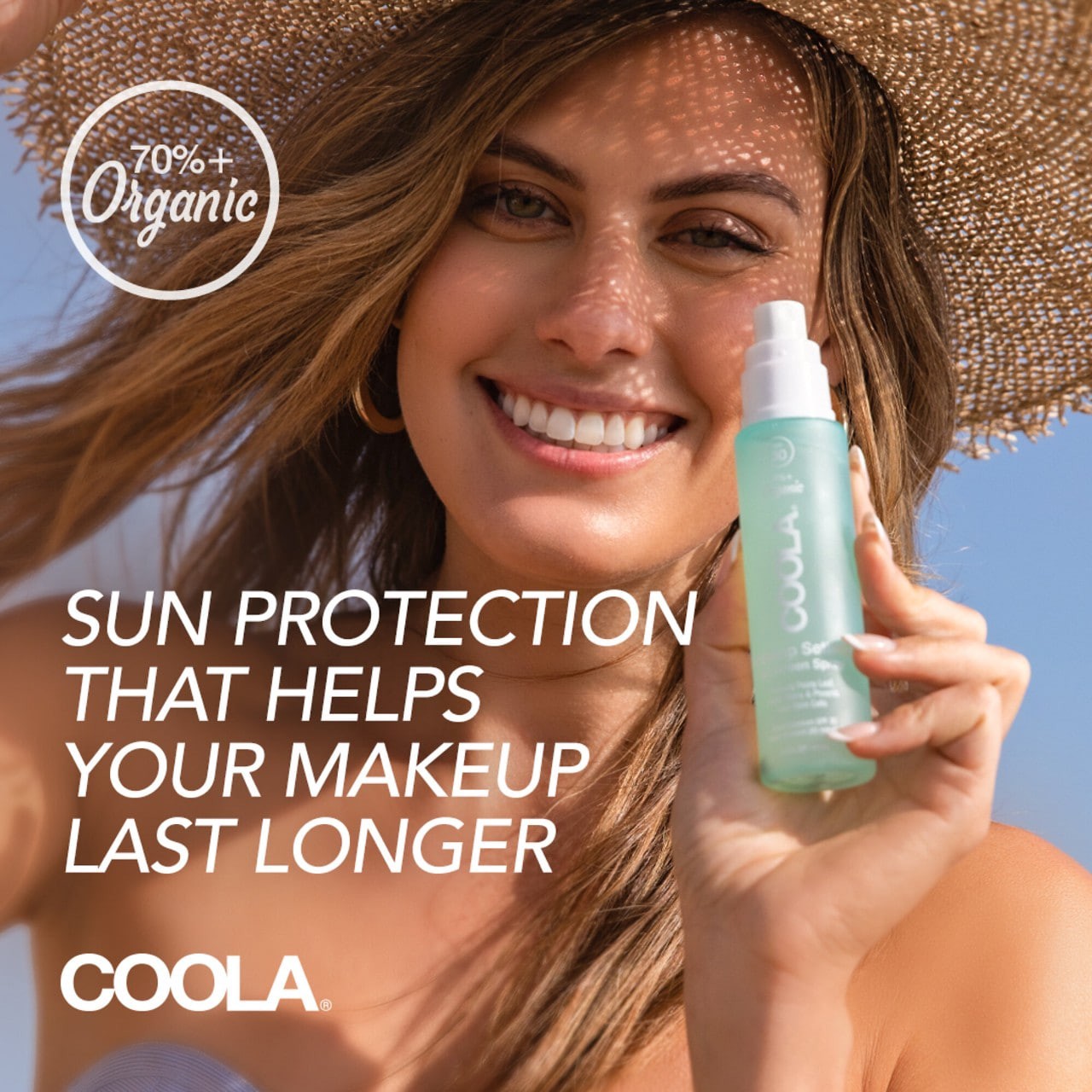 slide 7 of 7, COOLA Makeup Setting Spray Organic Sunscreen SPF 30 1.5 oz, 