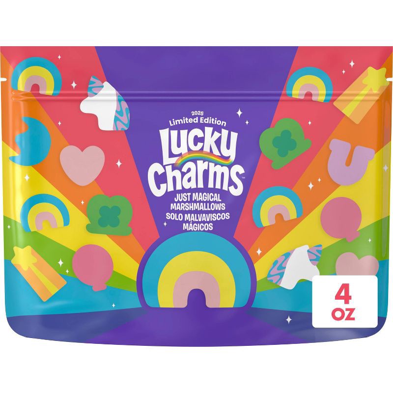 slide 1 of 1, Lucky Charms Marshmallow Pouch - 4oz, 4 oz
