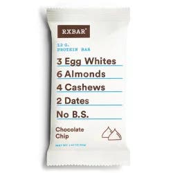 RXBAR Chocolate Chip Sea Salt & Peanut Butter Protein Bar